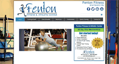 Desktop Screenshot of fentonfitness.com